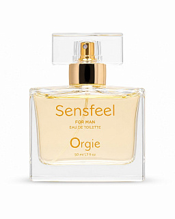 Туалетная вода с феромонами Orgie SENSFEEL, для мужчин, 50мл