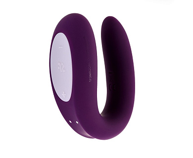 Вибратор для пар Satisfyer Partner Double Joy фиолетовый