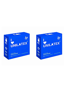 Презервативы Unilatex Natural Plain, классические, №3 — 2 упаковки