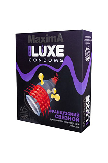 Презервативы Luxe Maxima Французский связной, 1 шт.
