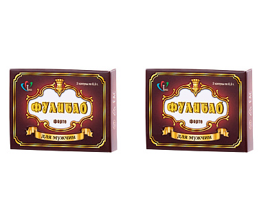 Фулибао форте, 2 капсулы — 2 упаковки