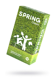 Презервативы Spring Classic, классические, 17,5 см, 12 шт