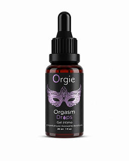 Интимный гель для клитора ORGIE Orgasm Drops с разогревающим эффектом, 30мл