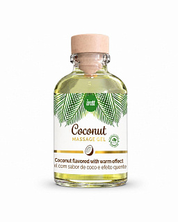 Массажный гель INTT, "Coconut" 30мл