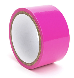 Скотч для бондажа, розовый