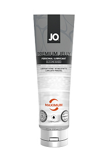Лубрикант JO Premium Jelly - Maximum 4oz, желеобразный, на силиконовой основе, 120мл.