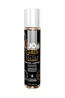 Оральная смазка со вкусом соленой карамели JO Gelato, 30 мл.