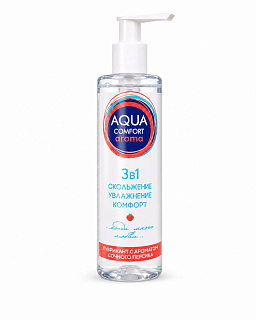 Лубрикант AQUA COMFORT intim AROMA, на водной основе, 195 г