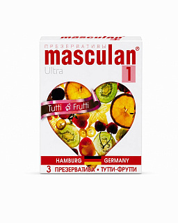 Презервативы Masculan Ultra Tutti Frutti №3