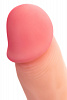 Фаллоимитатор RealStick Silicone Ryan G, 22,5 см, Ø 4 см, телесный