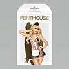 Пеньюар Penthouse в стиле "Горничная" "Teaser" в комплекте с трусиками (M/L)