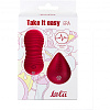 Пульсирующие виброшарики на пульте Take it Easy Era Wine Red