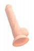 Фаллоимитатор RealStick Silicone Kit H, 18 см, Ø 3,1 см, телесный