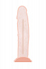 Фаллоимитатор RealStick Silicone Gabriel M, 20 см, Ø 3,9 см, телесный