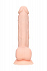 Фаллоимитатор RealStick Silicone Kit H, 18 см, Ø 3,1 см, телесный