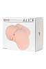 Мастурбатор реалистичный KOKOS Alice с вибрацией и ротацией, TPR, телесный