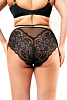 Черные трусики в размере Queen-Size