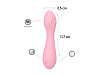 Мини вибратор Mephona SOLAR, цвет розовый, Ø 2,5 см, L 11,7 см