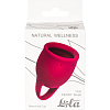 Менструальная чаша Natural Wellness Peony 15 ml wine red