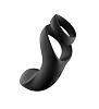 04433 Двойное эрекционное виброкольцо Benedict, черный (Гарантия - 12 месяцев)