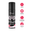 Съедобный гель с вибрацией Orgie DUAL VIBE! со вкусом коктейля STRAWBERRY GIN AND TONIC 15мл