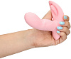 Вибратор Wearable Fingering Motion с пультом управления L 9,7 см, Ø 4,1 см, розовый