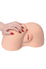 Мастурбатор реалистичный KOKOS Alice с вибрацией и ротацией, TPR, телесный
