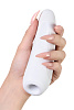 Вакуумный клиторальный стимулятор Satisfyer Curvy 1, белый