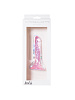 Фаллоимитатор Intergalactic Orion Pink, 12 см, Ø 2,5 см, розовый прозрачный