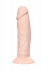 Фаллоимитатор RealStick Silicone Tom H, 15 см, Ø 3,3 см, телесный