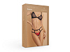 Интригующие красные трусики с доступом и лентами (Easy to love) L/XL 46-48