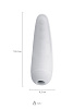 Вакуумный стимулятор Satisfyer Curvy 2, белый