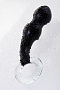 Стимулятор простаты Sexus Glass, 17 см, Ø 3,5 см, стекло, черный