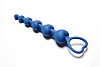 Анальная цепочка Love Beam, цвет кобальт, Ø 3,2 см, длина 19 см